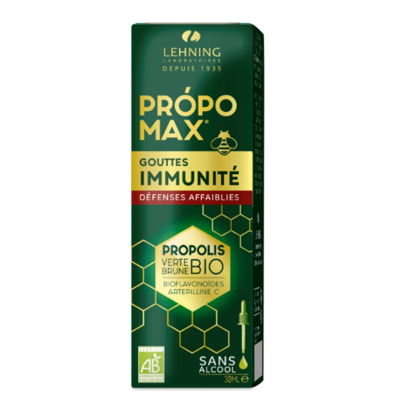 Propomax Immunité Défenses Affaiblies Extrait de Propolis Bio - Vue 5