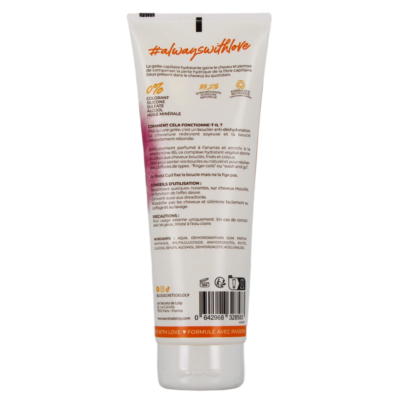 Les Secrets de Loly Boost Curl Gelée Capillaire - Vue 3