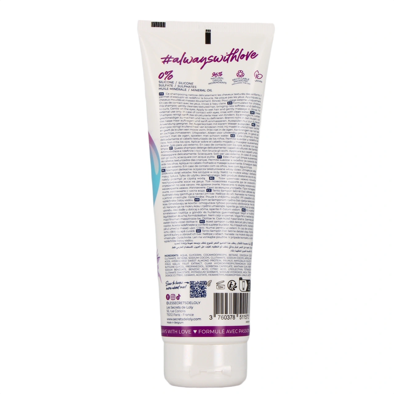 Les Secrets de Loly Bubble Dream Shampooing Enfant - Vue 5