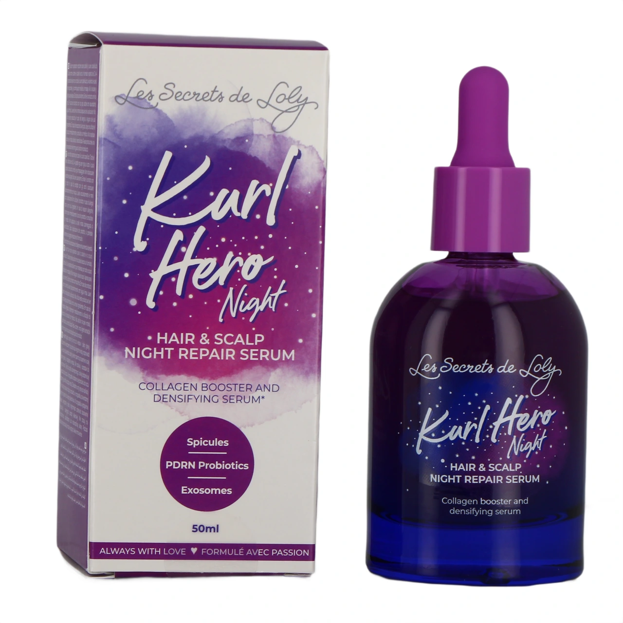 Les Secrets de Loly Kurl Hero Sérum - Vue 4