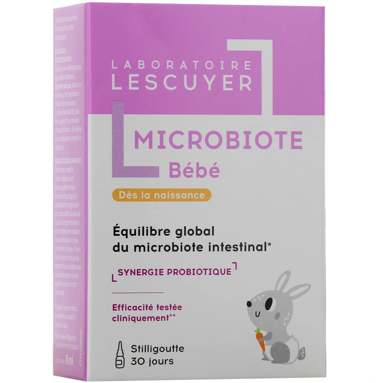 Lescuyer Microbiote Bébé - Laboratoire Lescuyer