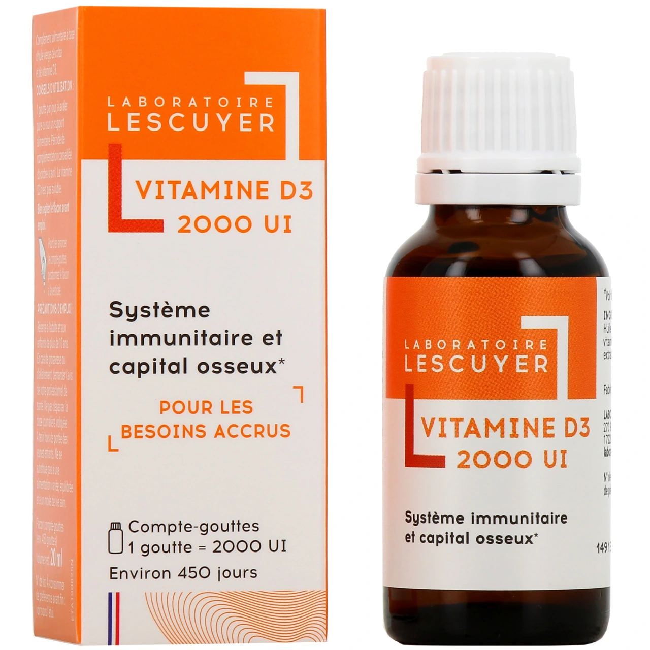 Lescuyer Vitamine D3 - Vue 4