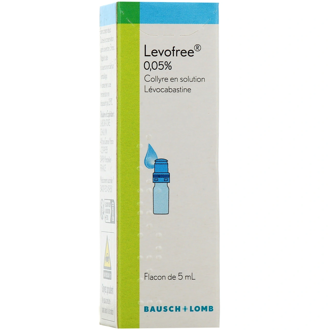 Levofree 0,05% Collyre - Bausch and Lomb