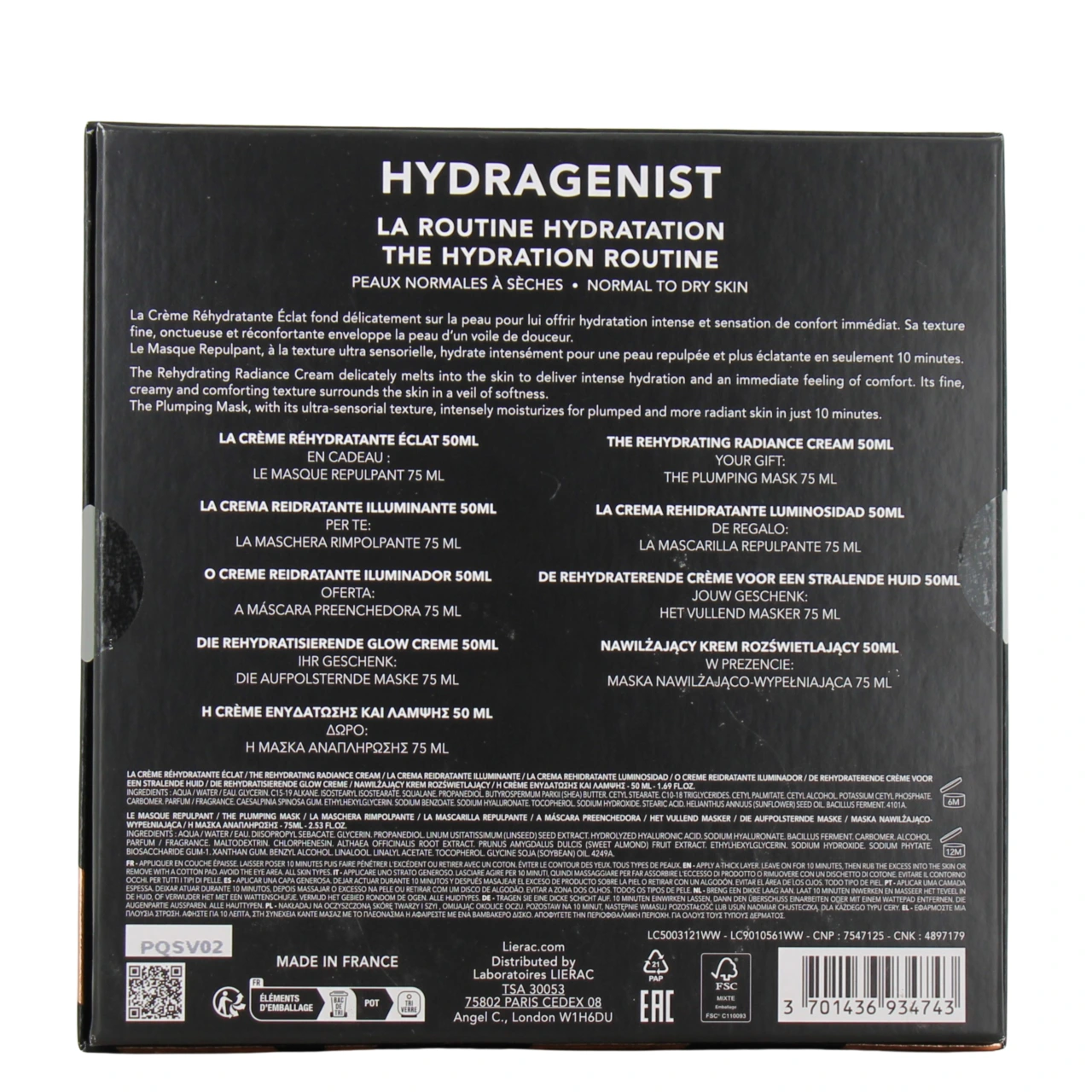 Lierac Hydragenist Coffret La Routine Hydratation - Vue 2