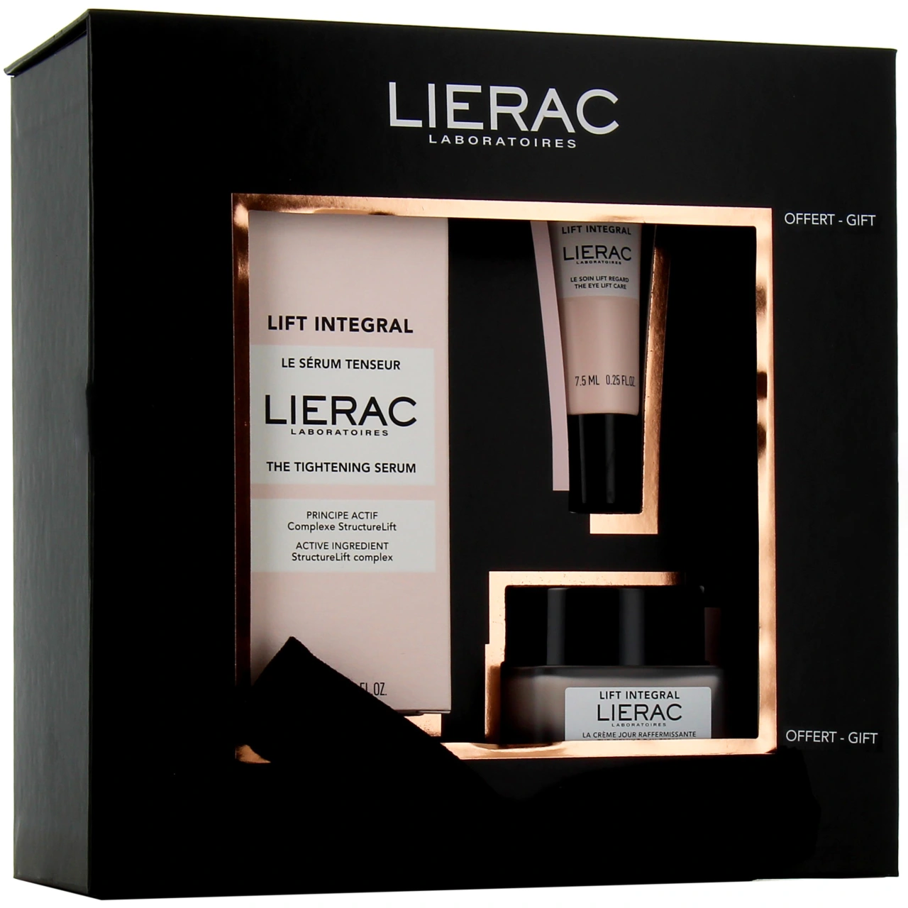 Lierac Lift Integral Coffret Anti-âge Crème de Jour + Sérum Tenseur + Soin Regard - Lierac