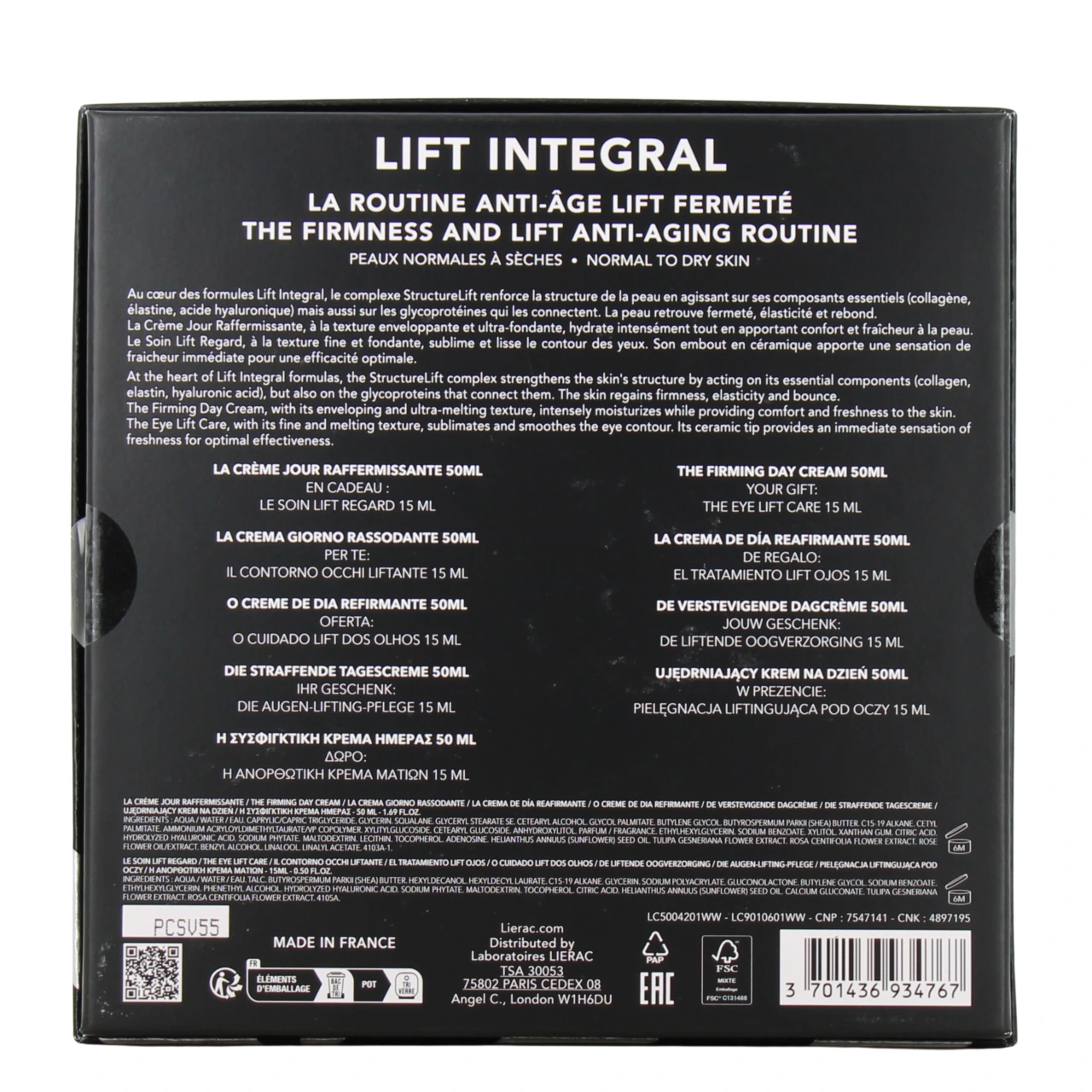 Lierac Lift Integral Coffret Routine Anti-âge Lift Fermeté - Vue 2