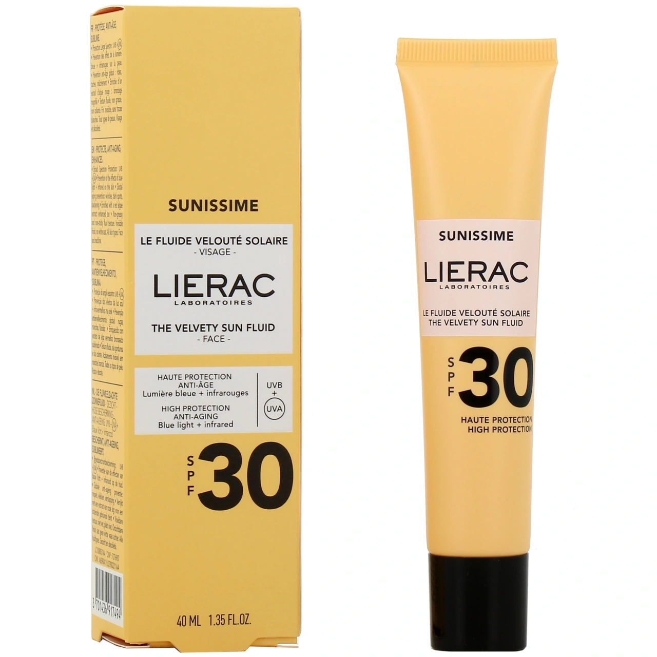 Lierac Sunissime Fluide Solaire Protecteur Anti-Age Global - Sunissime