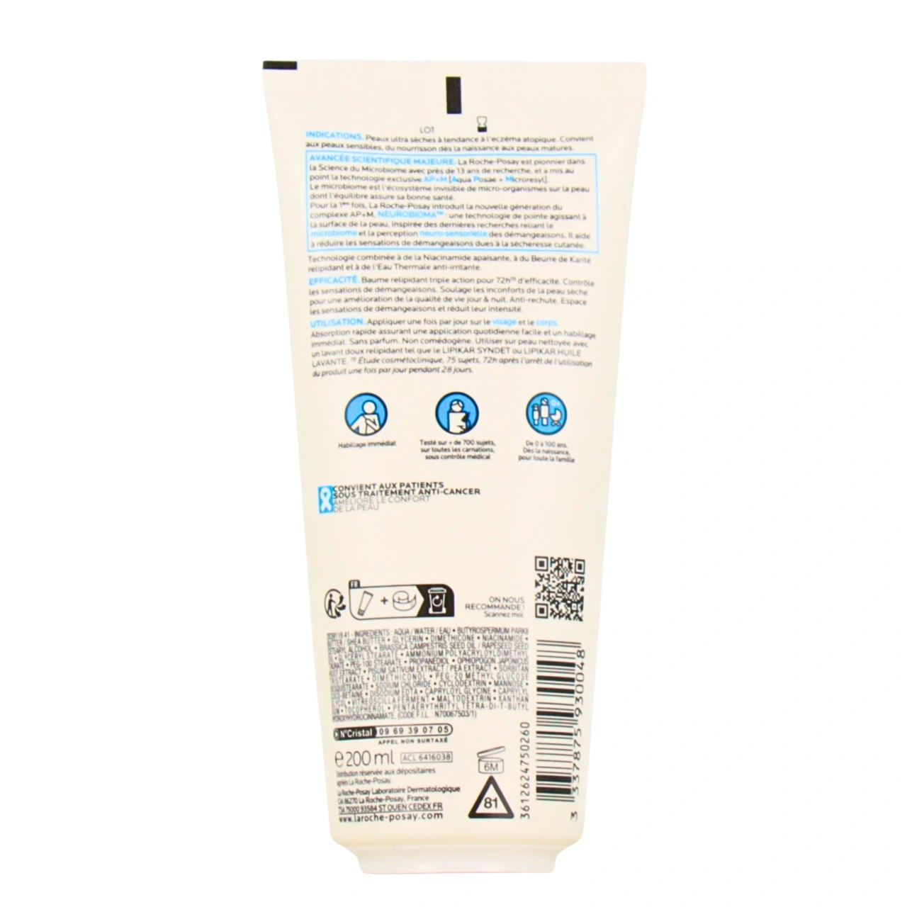 Lipikar Baume AP+M - Vue 2