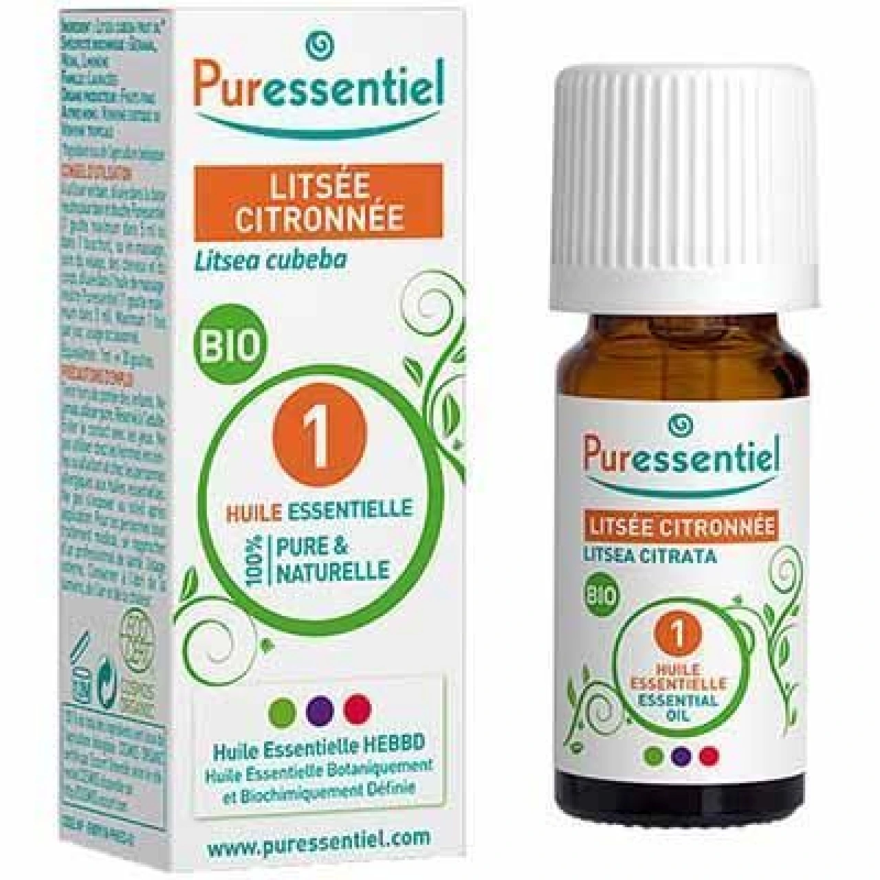 Puressentiel Litsée Citronnée Huile Essentielle Bio - Vue 3