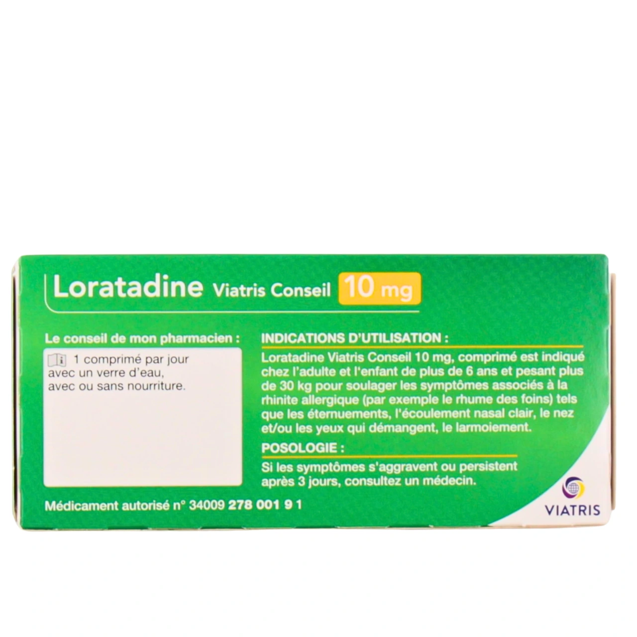 Loratadine - Vue 4