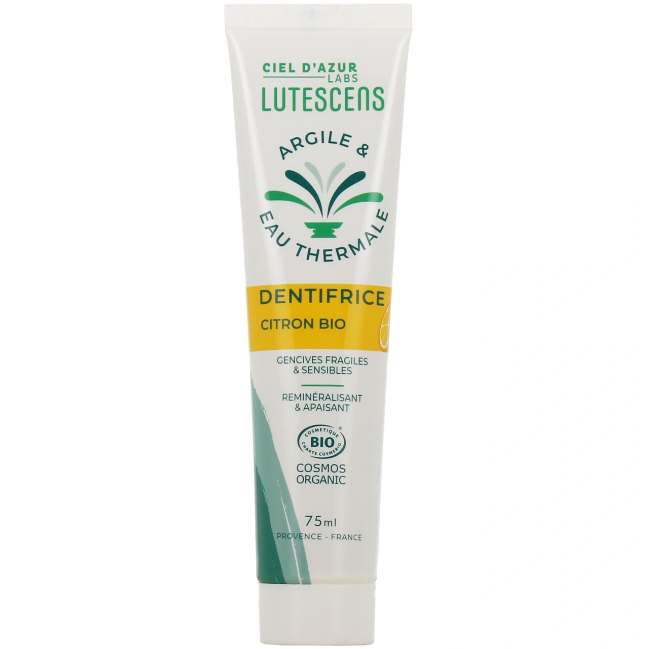 Lutescens Dentifrice Bio - Ciel d'Azur Labs