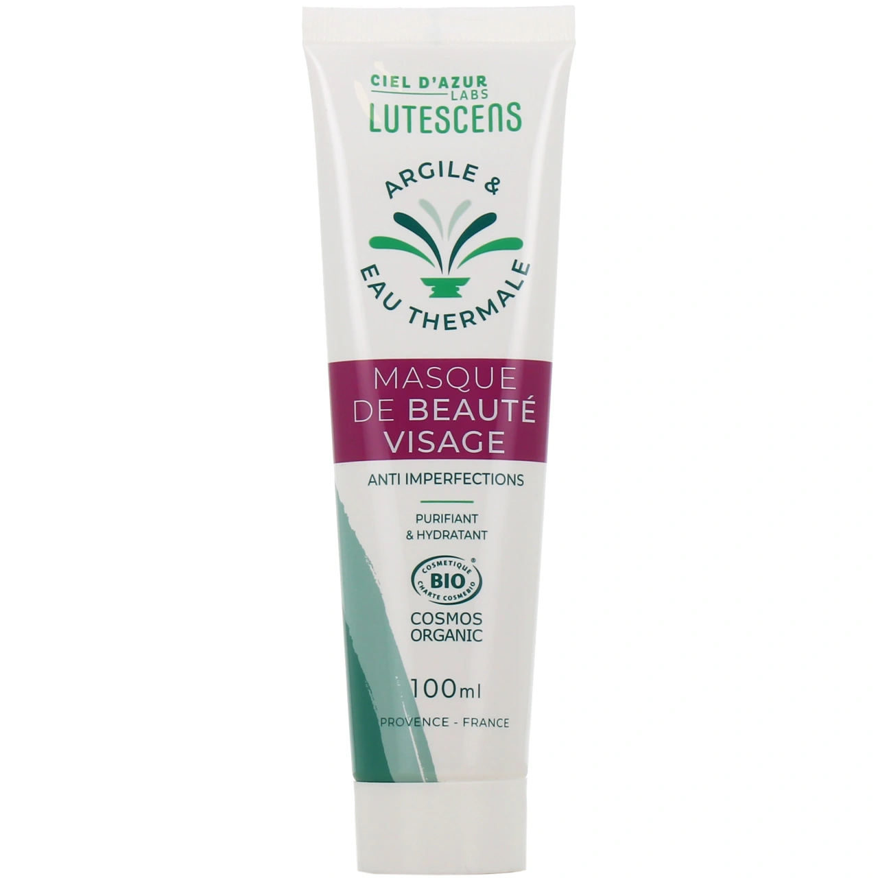 Lutescens Masque de Beauté Visage Bio - Ciel d'Azur Labs