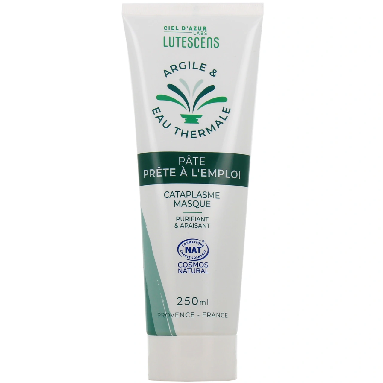 Lutescens Pâte Cataplasme Masque Bio - Ciel d'Azur Labs