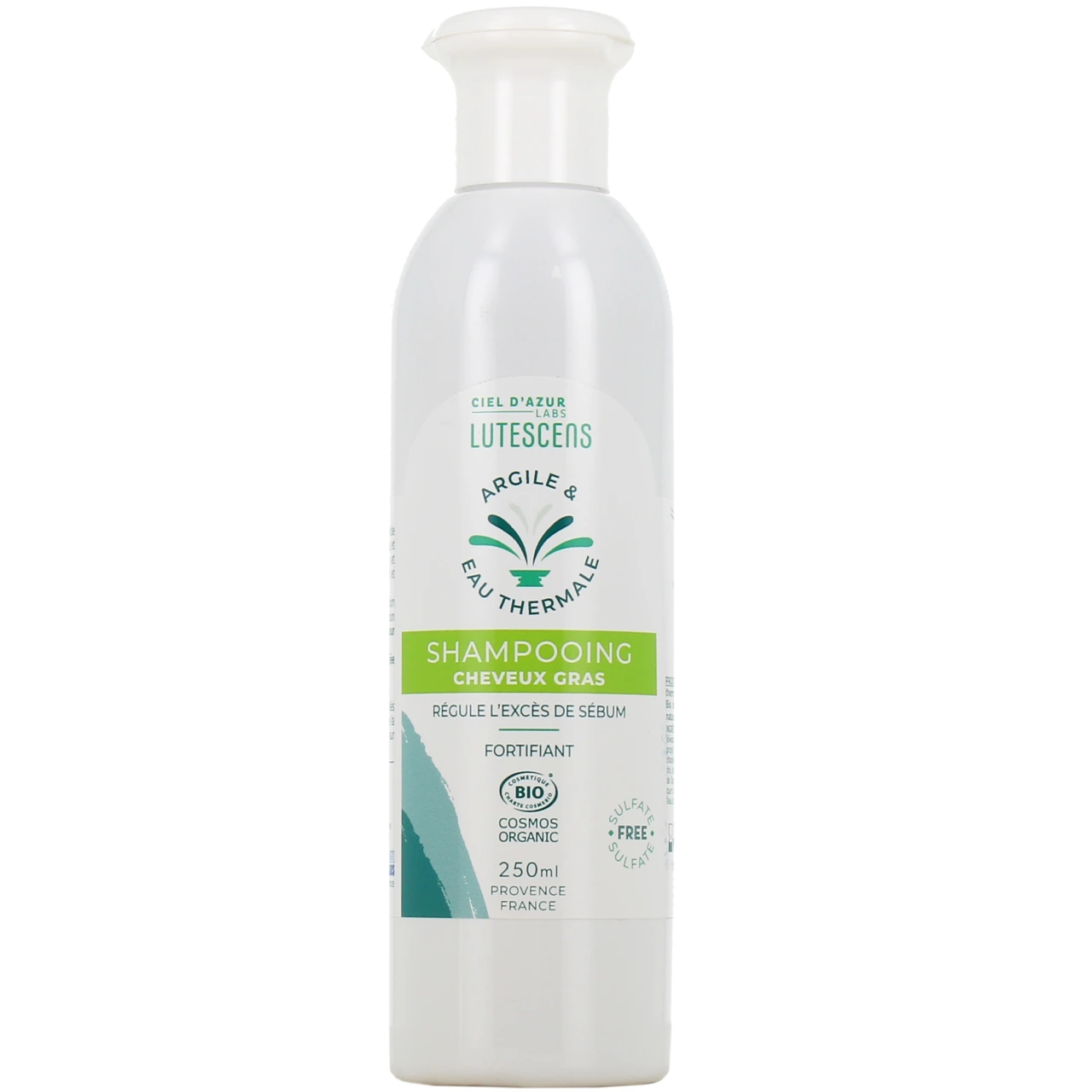 Lutescens Shampooing Cheveux Gras Bio - Ciel d'Azur Labs