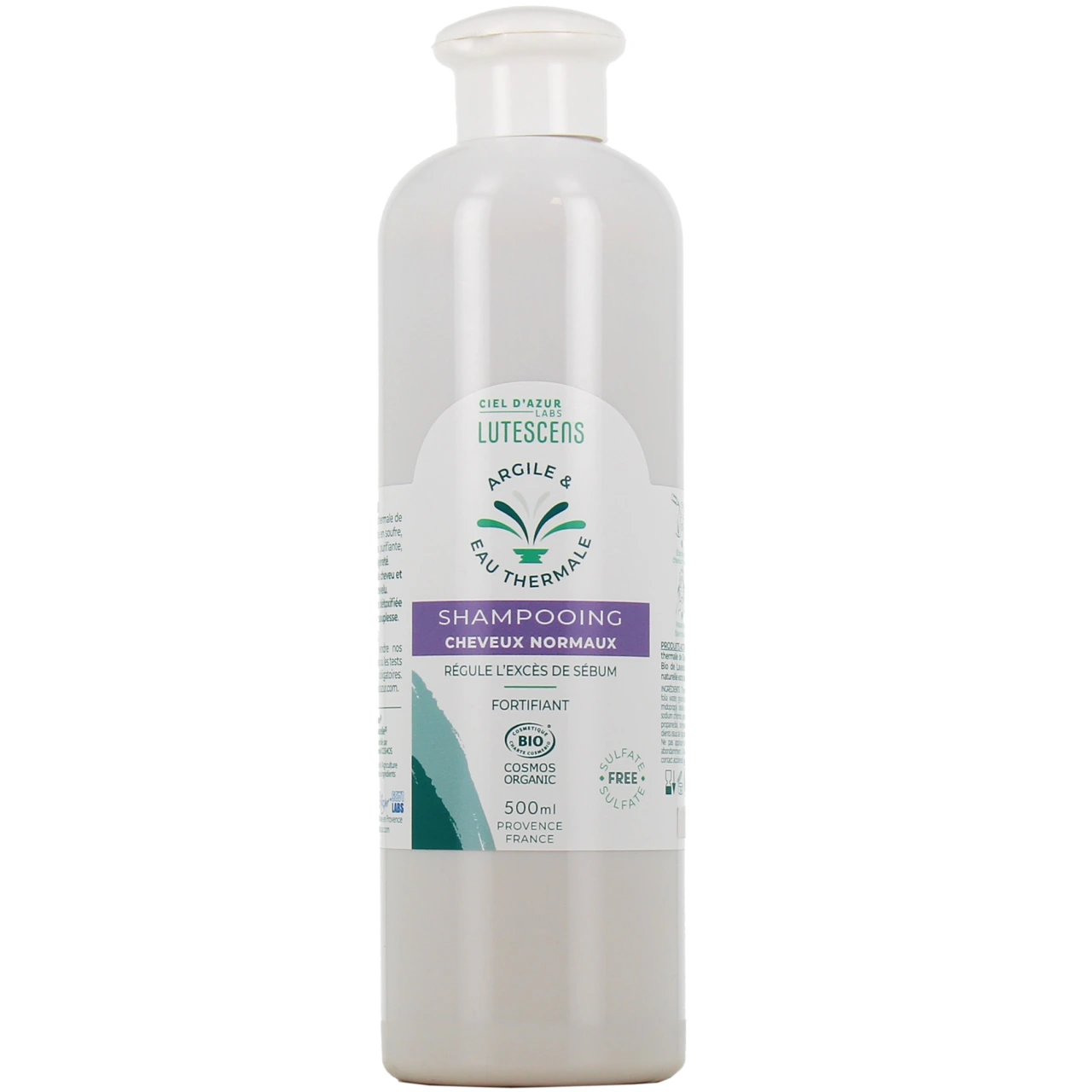 Lutescens Shampooing Cheveux Normaux Bio - Ciel d'Azur Labs