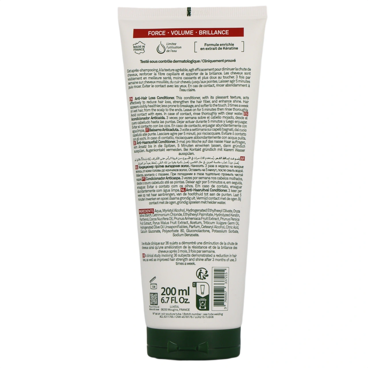 Luxéol Après-Shampooing Antichute - Vue 3