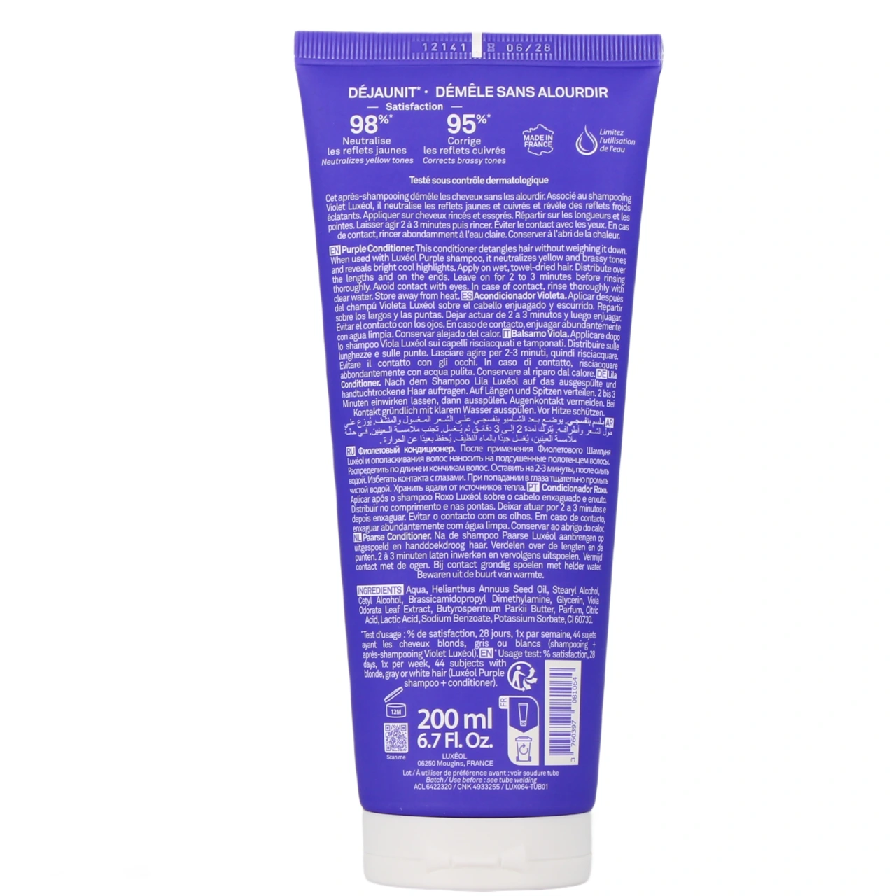 Luxéol Après-Shampooing Violet - Vue 3