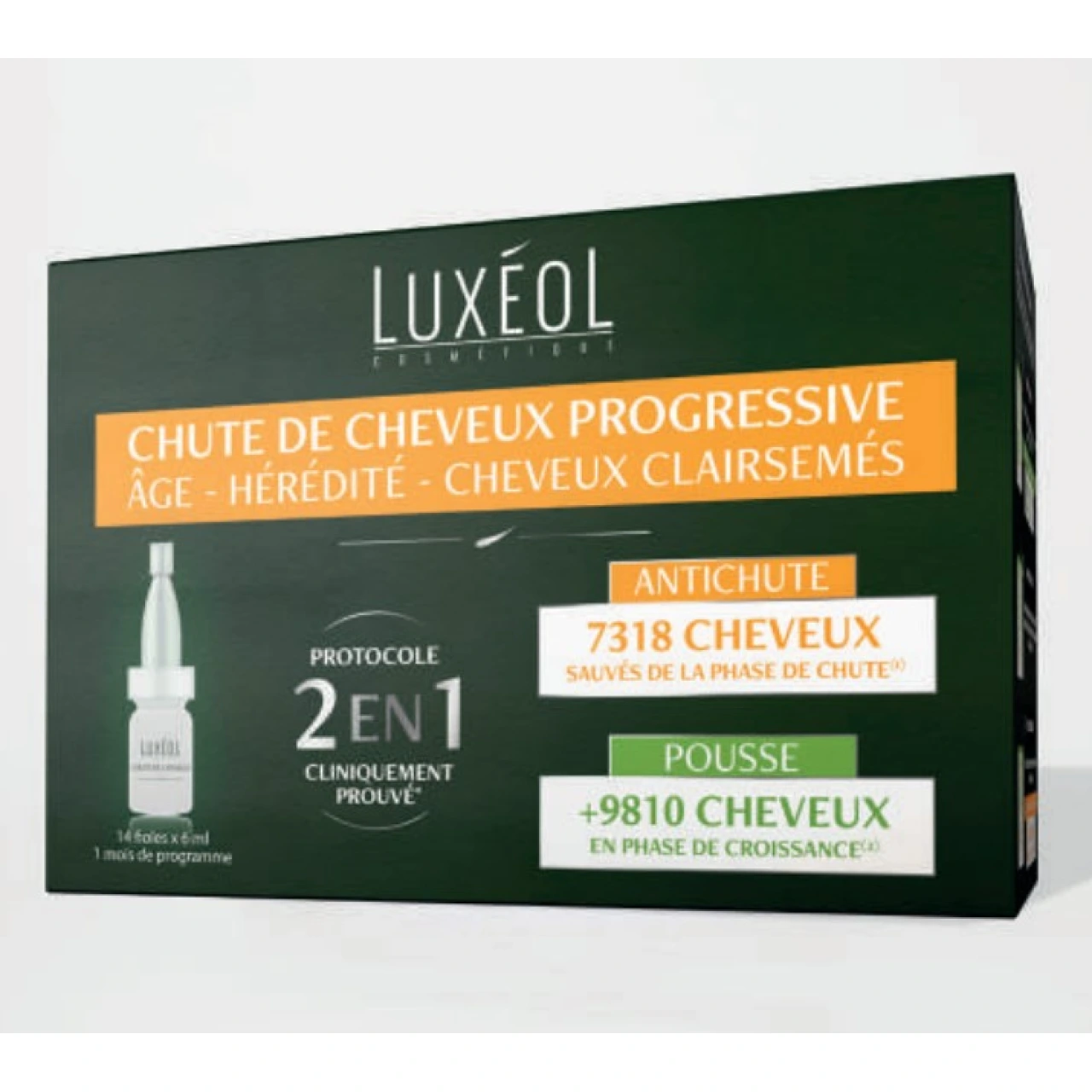 Luxéol Chute de Cheveux Progressive Protocole 3 en 1 - Vue 6