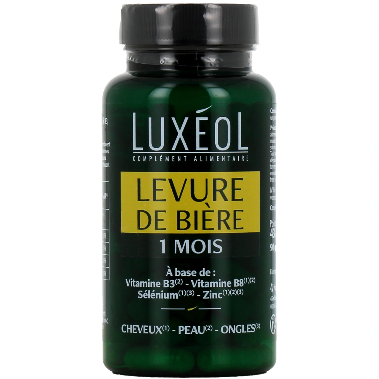 Luxéol Levure de Bière Revivifiable - Luxeol