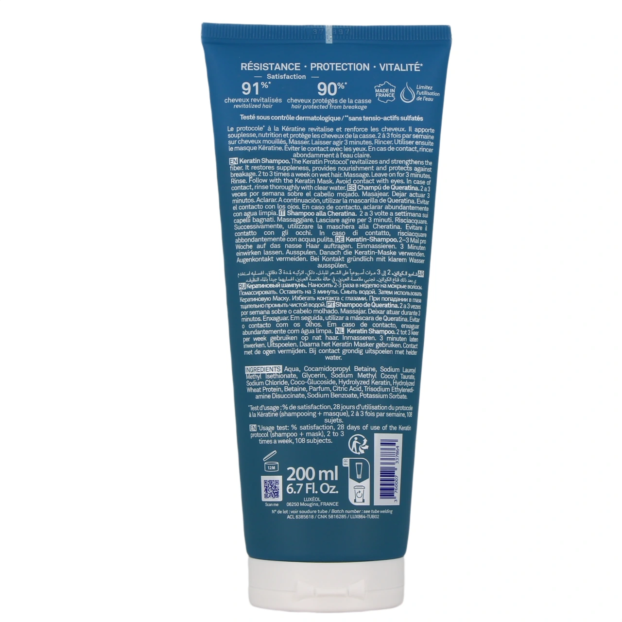 Luxéol Shampooing Kératine - Vue 2