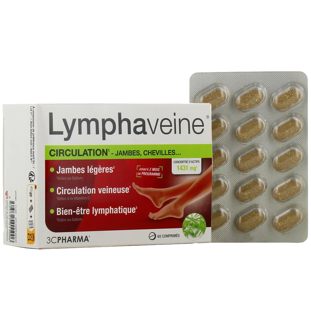 3C Pharma Lymphaveine comprimés - Vue 4