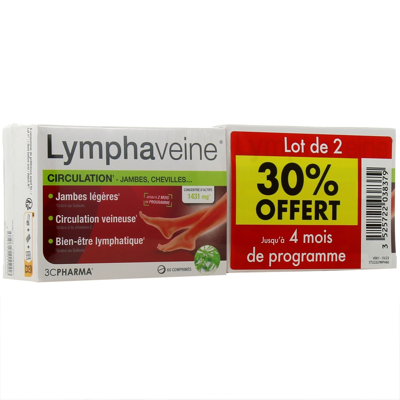 3C Pharma Lymphaveine comprimés - Vue 7