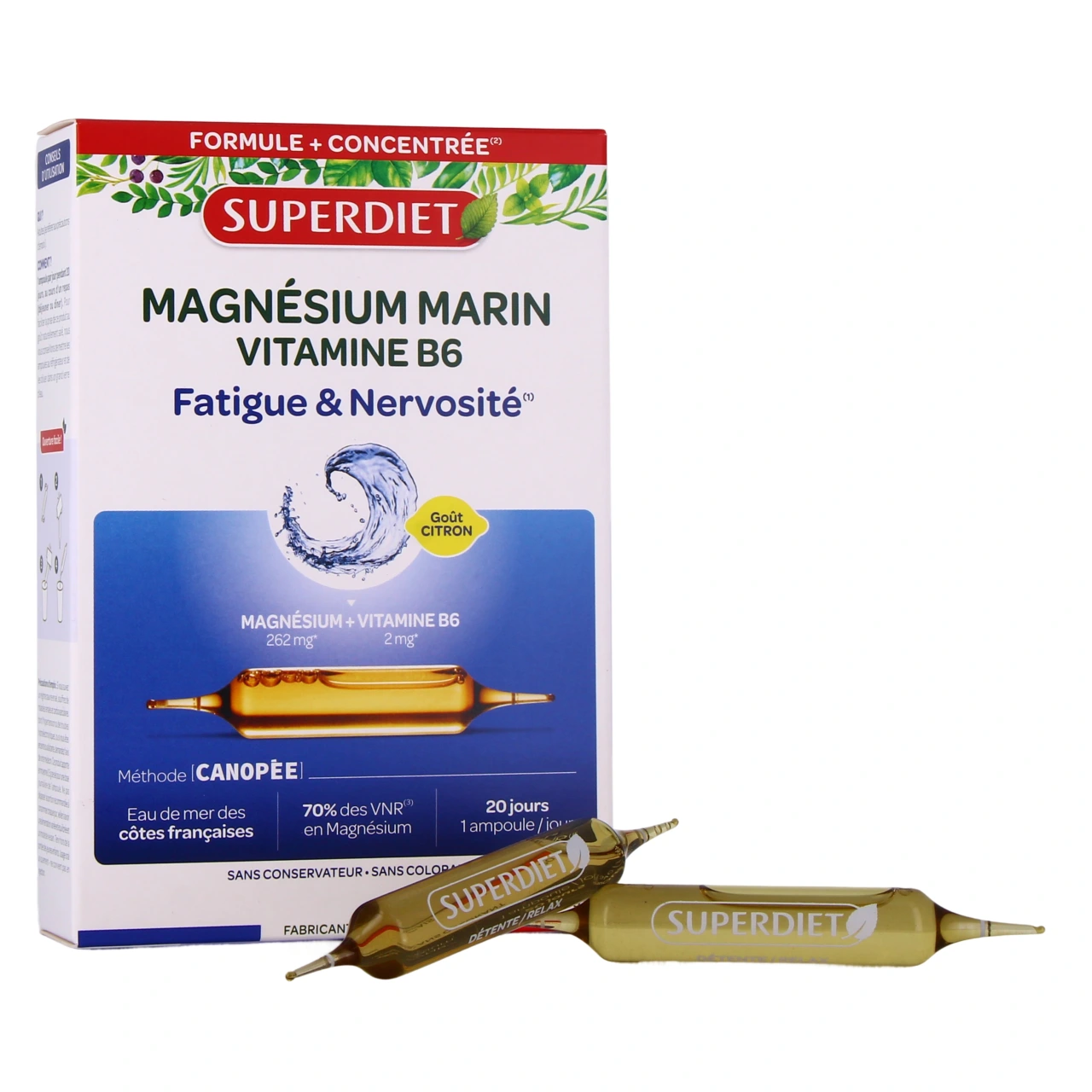 Magnésium Marin Vitamine B6 - Superdiet
