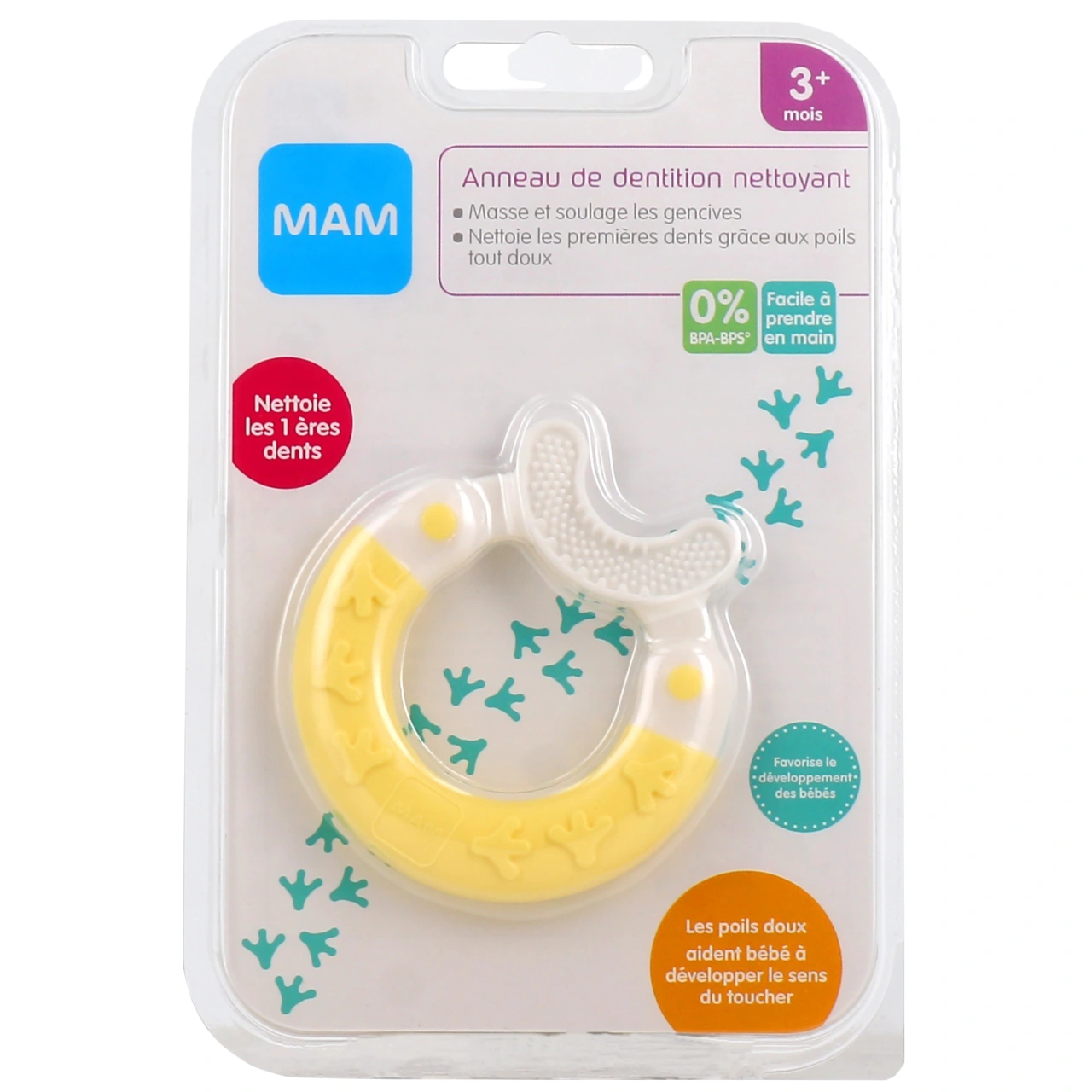 MAM Anneau de dentition nettoyant - MAM