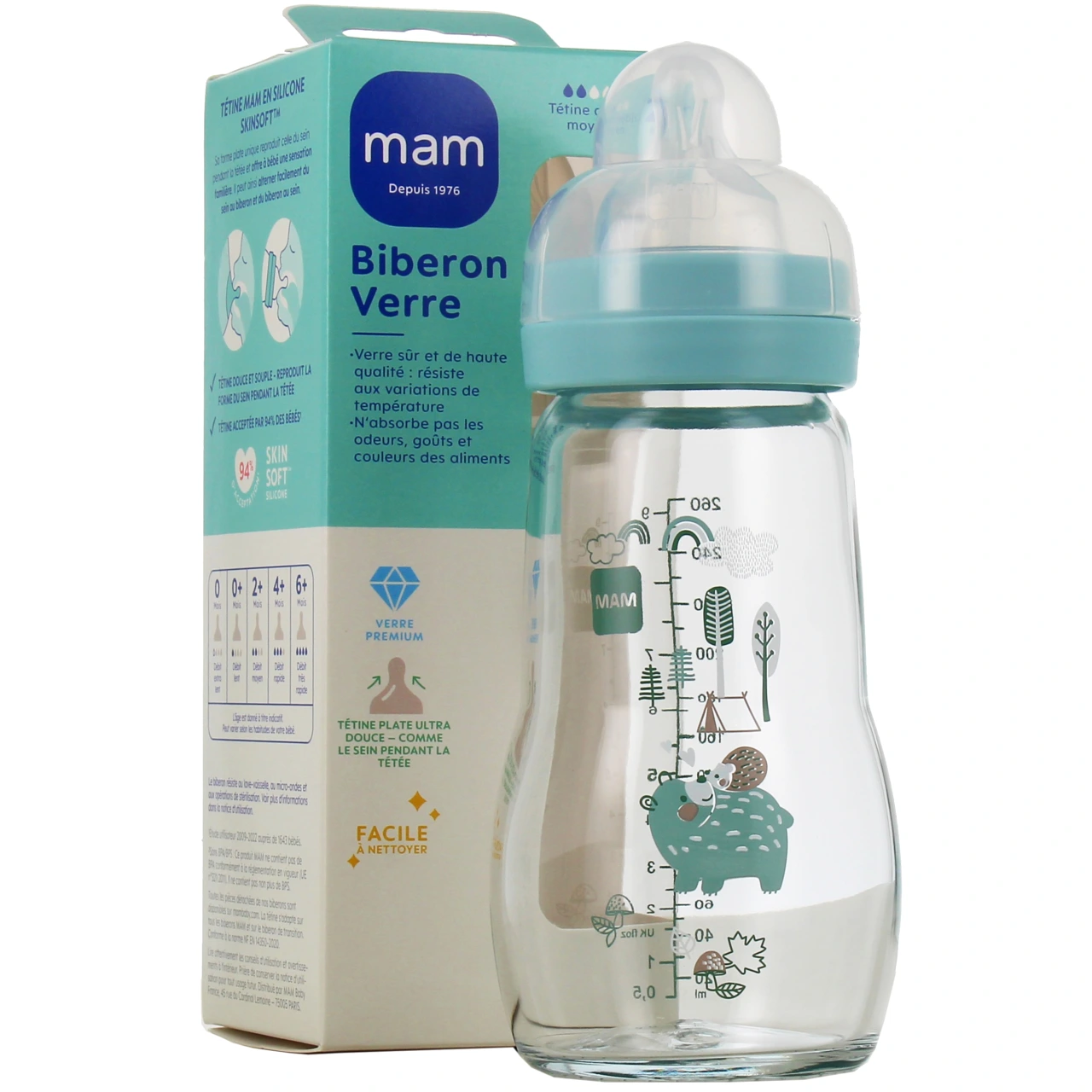 MAM Biberon Verre 260ml - Vue 4