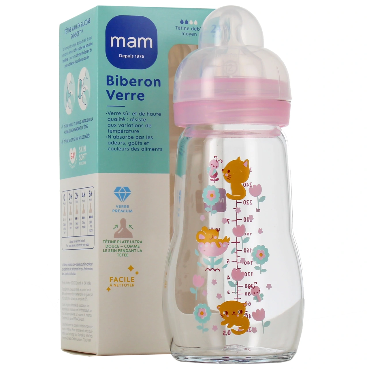 MAM Biberon Verre 260ml - Vue 10
