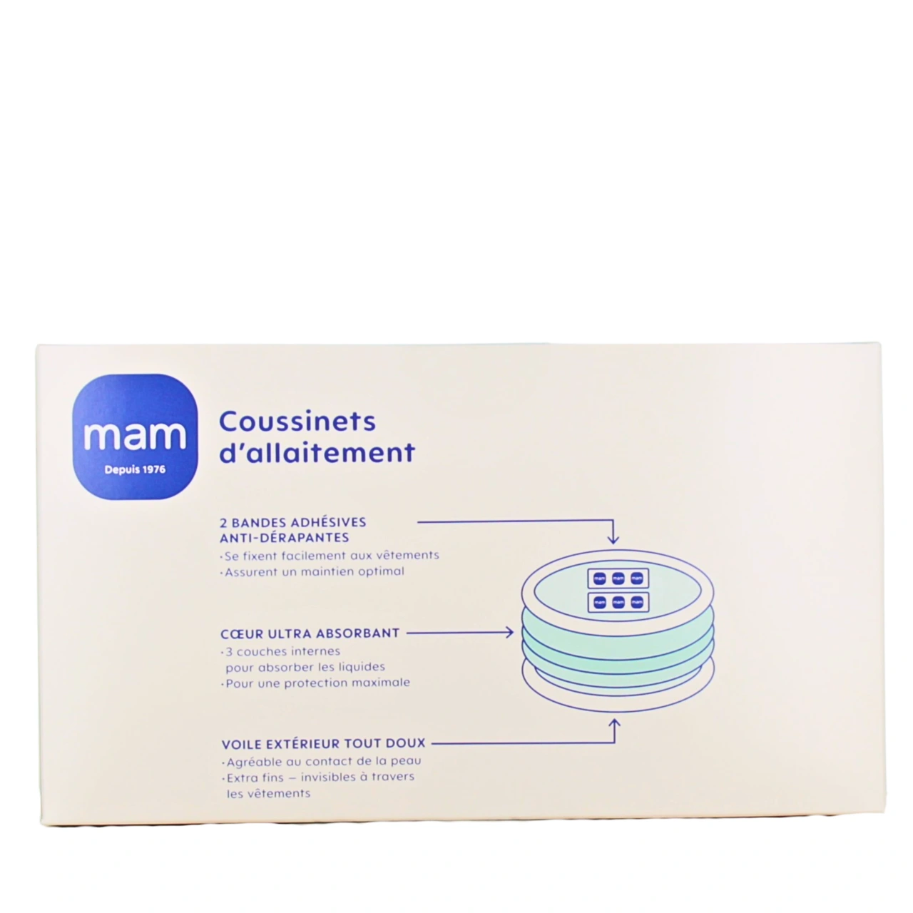MAM Coussinets d'Allaitement Extra Fins - Vue 4