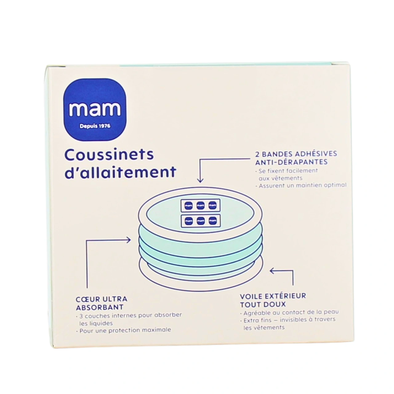 MAM Coussinets d'Allaitement Extra Fins - Vue 2