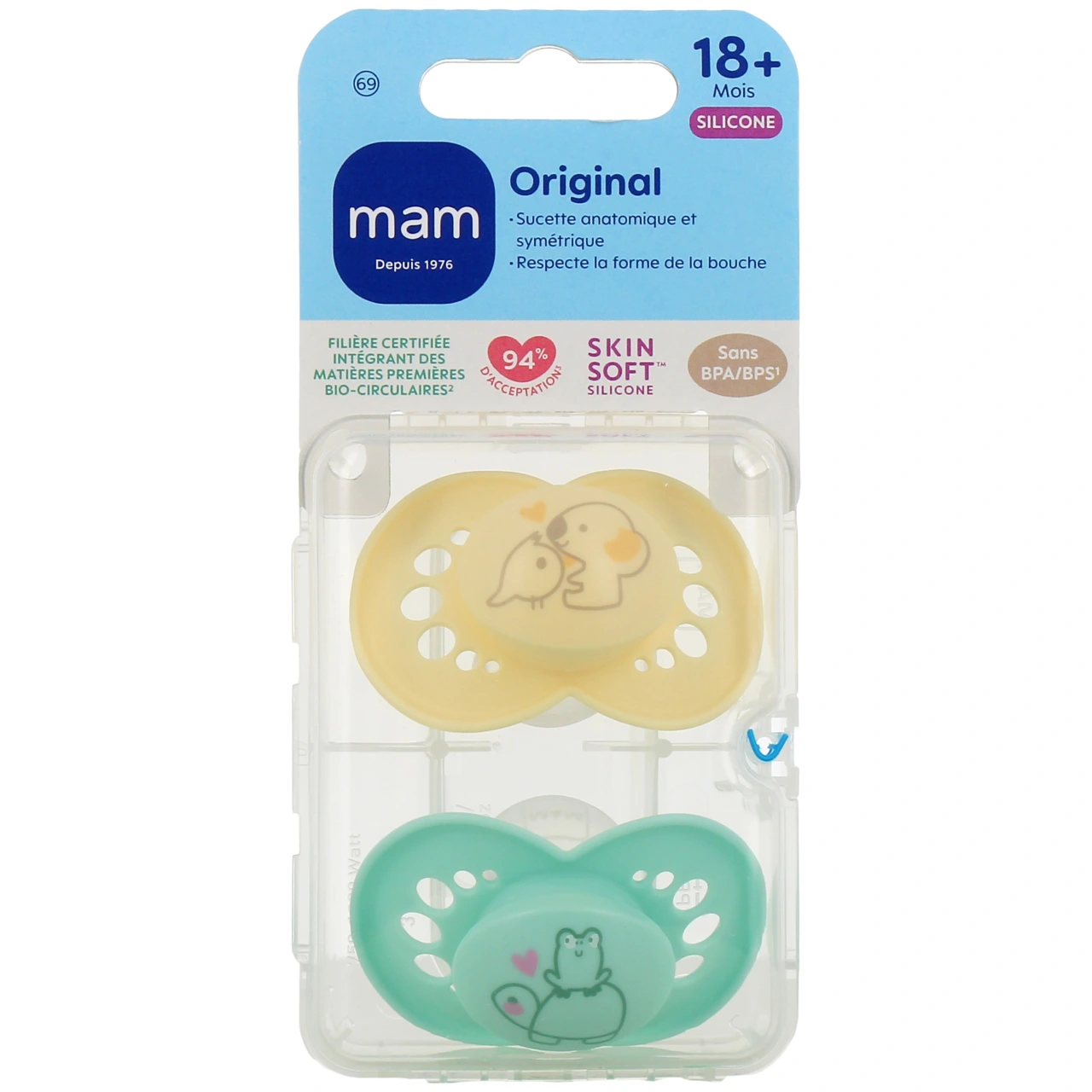 MAM Original Sucette Silicone 18 mois et + - Vue 12