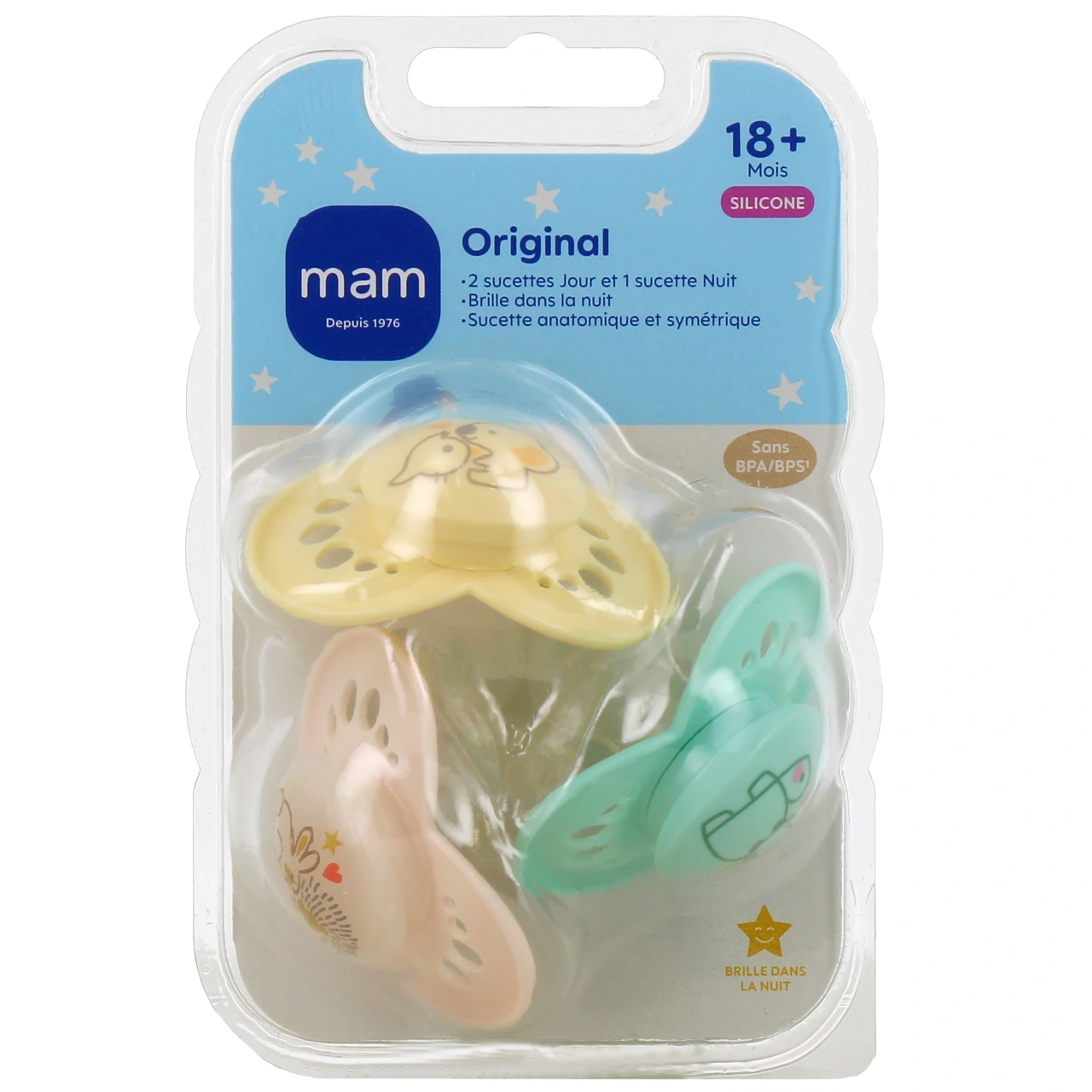 MAM Original Sucette Silicone 18 mois et + - Vue 4
