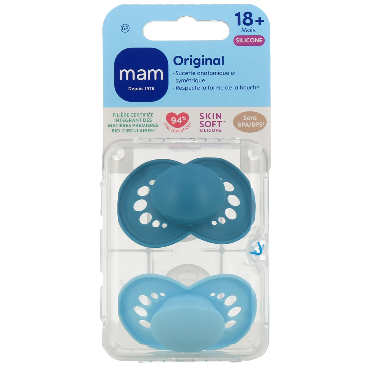 MAM Original Sucette Silicone 18 mois et + - Vue 16