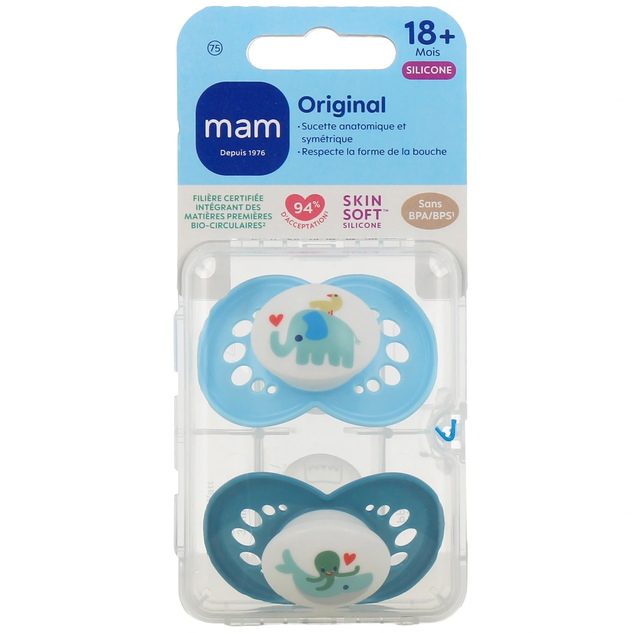 MAM Original Sucette Silicone 18 mois et + - Vue 9