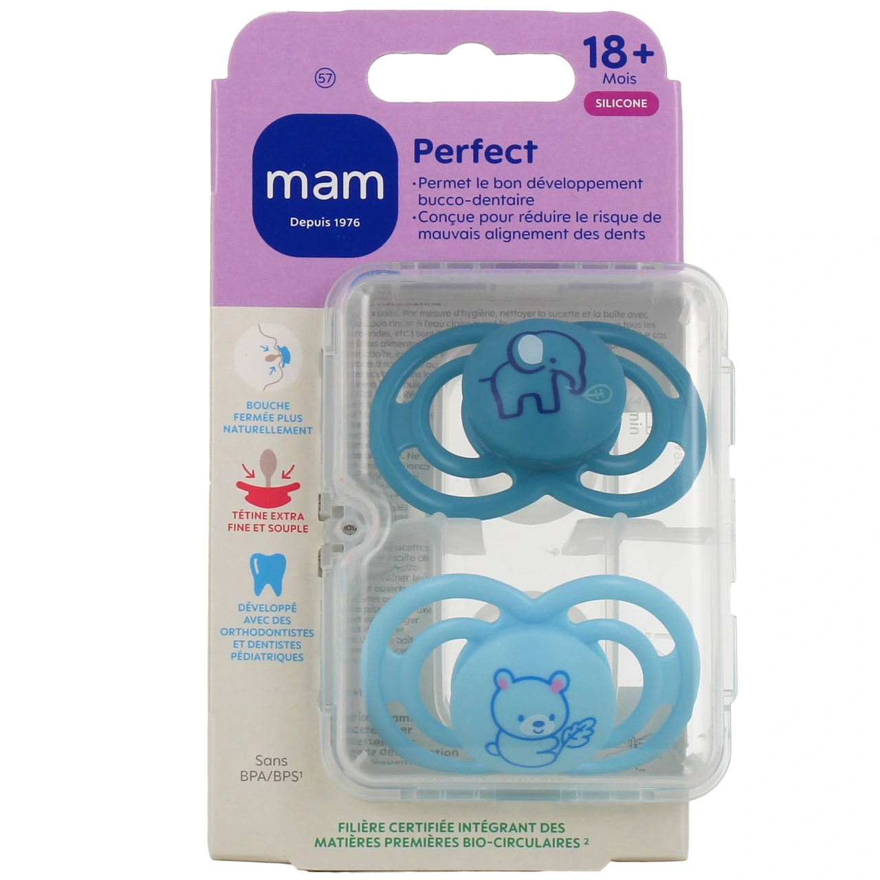 MAM Perfect Sucette Silicone +18 Mois - Vue 3