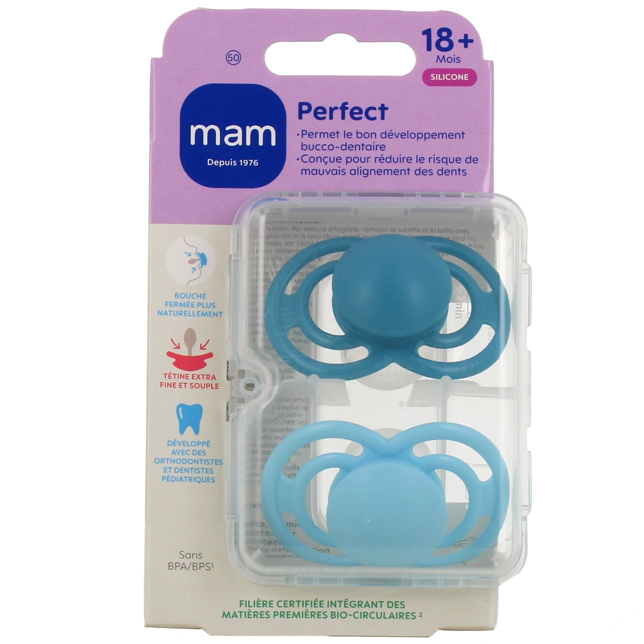 MAM Perfect Sucette Silicone +18 Mois - Vue 8