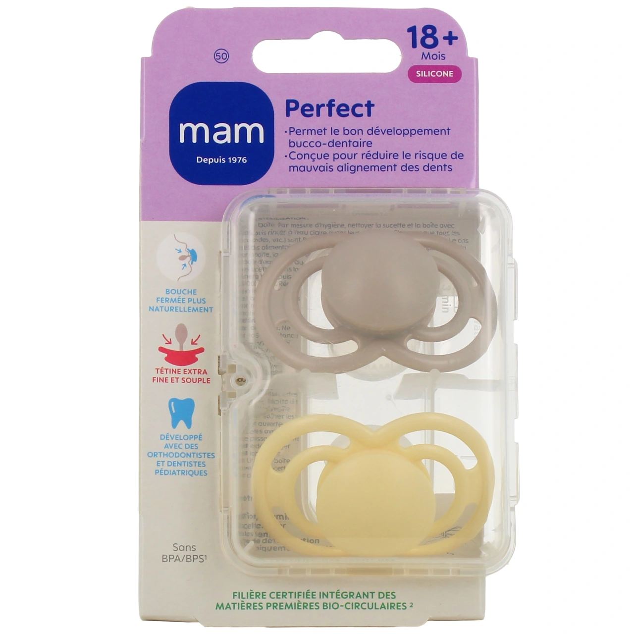 MAM Perfect Sucette Silicone +18 Mois - Vue 7