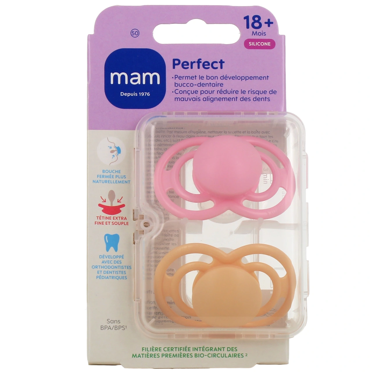 MAM Perfect Sucette Silicone +18 Mois - Vue 6
