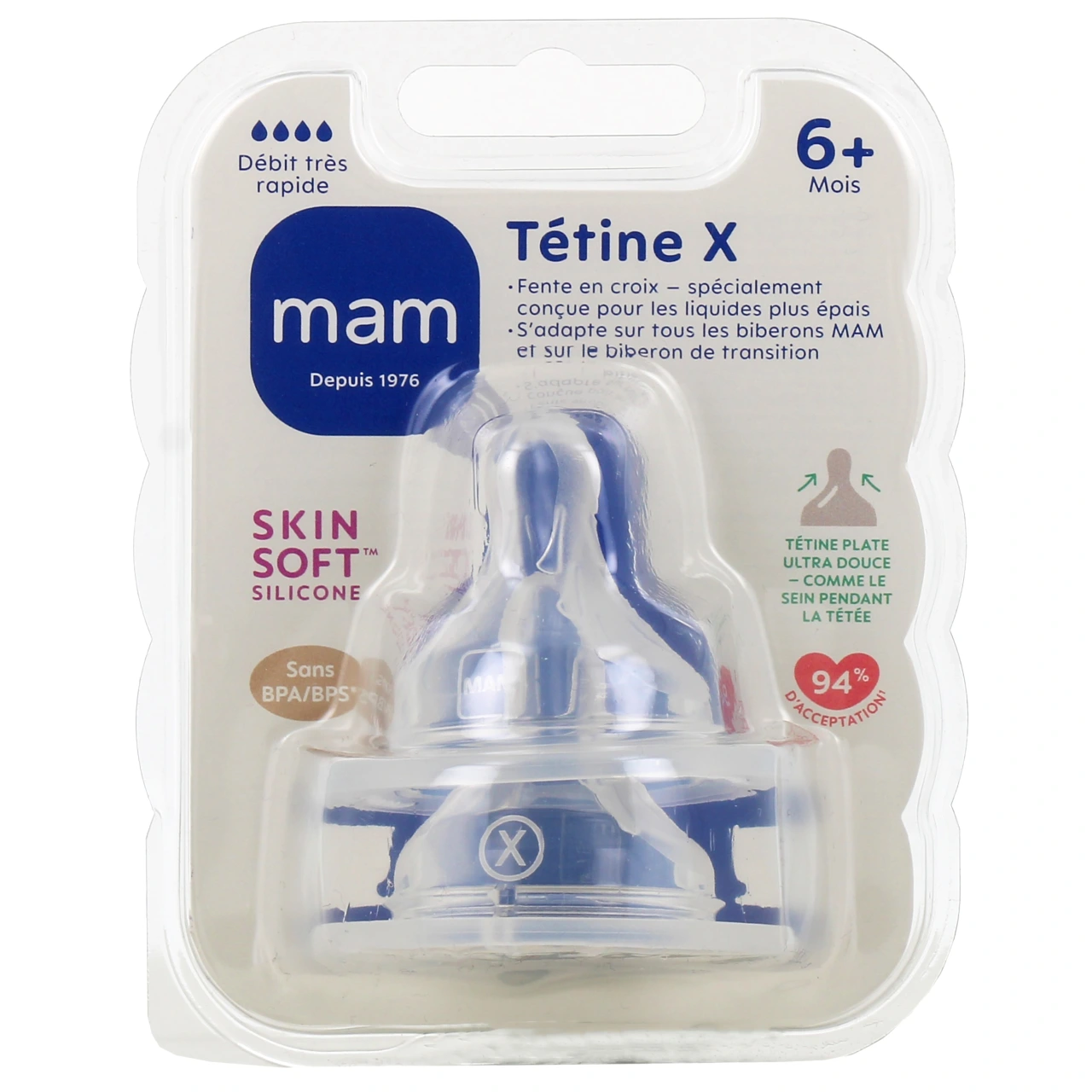MAM Tétines silicone x2 - Vue 5
