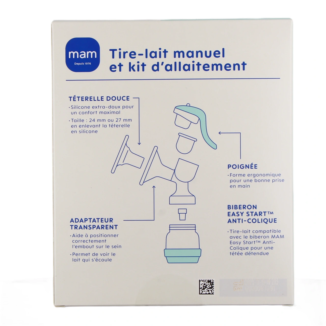 MAM Tire-lait manuel et Kit d'allaitement - Vue 3