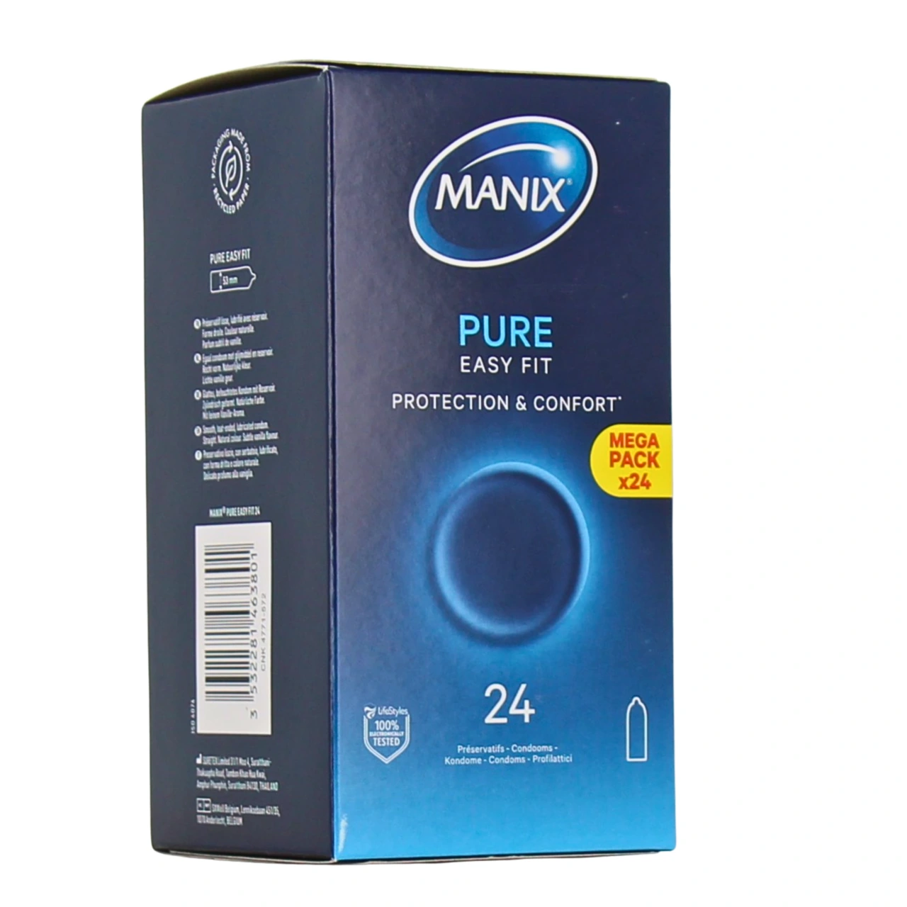 Manix Pure Easy Fit Préservatifs - Vue 7