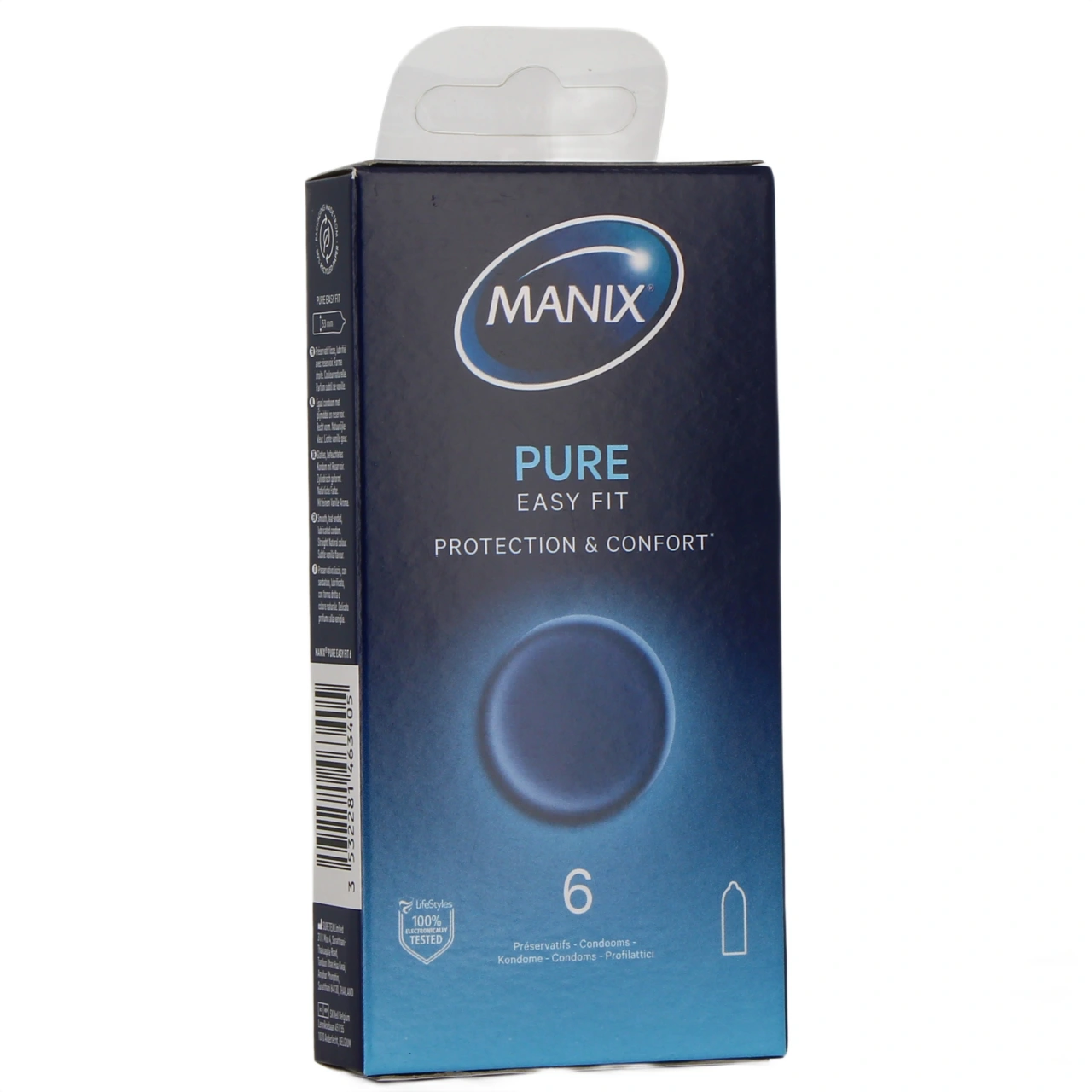 Manix Pure Easy Fit Préservatifs - Manix