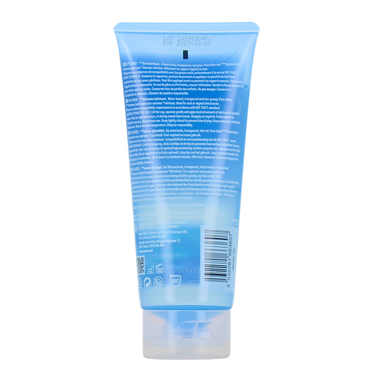 Manix Pure Gel Lubrifiant - Vue 5
