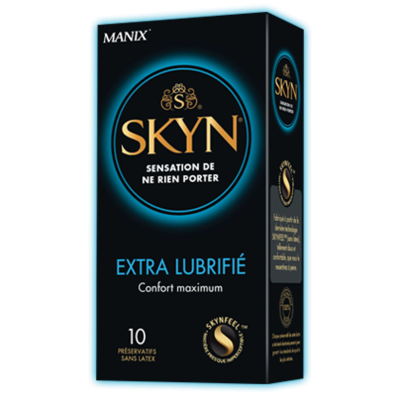 Manix Skyn Extra Lubrifié Préservatifs sans latex - Skyn