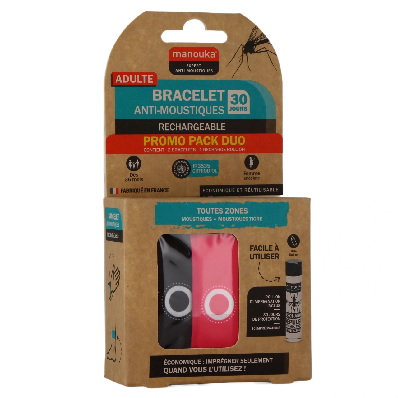 Manouka Bracelet Anti-Moustiques - Vue 70