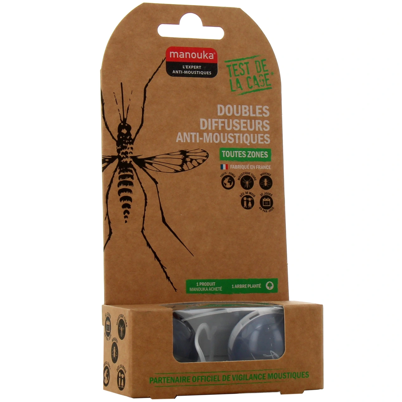 Manouka Diffuseur Anti-Moustiques - Manouka