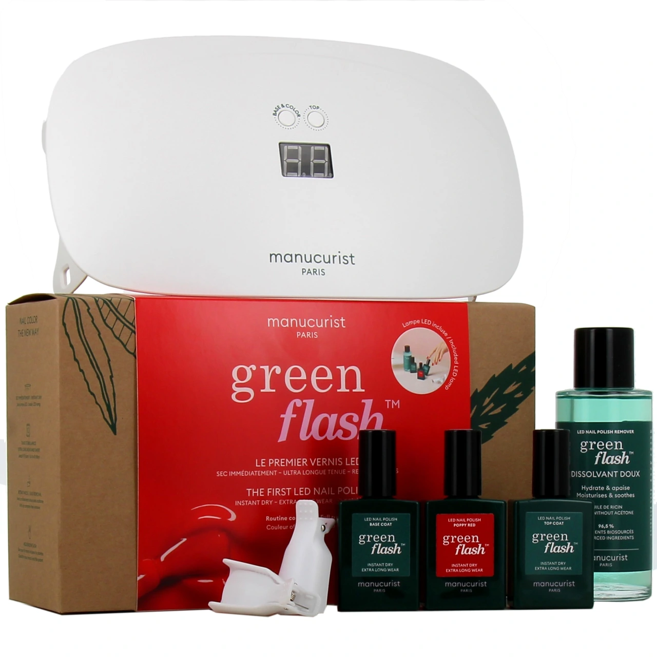 Manucurist Green Flash Kit Vernis Semi-Permanent - Vue 7