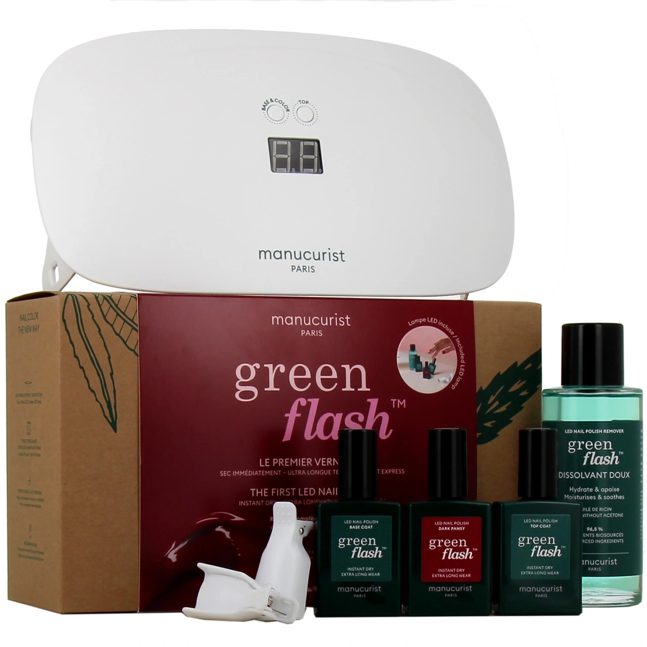 Manucurist Green Flash Kit Vernis Semi-Permanent - Vue 4